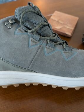 Forsake Tract WP gray suede waterproof hiking boots